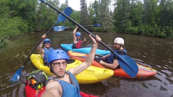 Kayaking the Brule River 2018