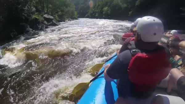 White Water Rafting, Menomonie River